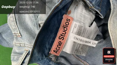 AC Long Jeans Light Blue Denim