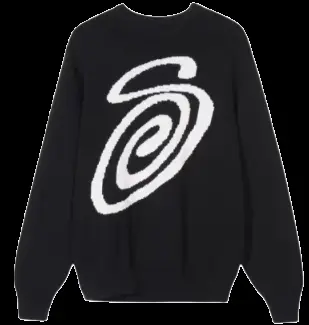 Stussy black Sweater