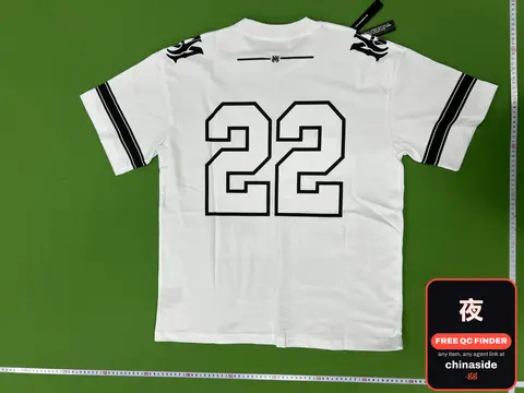 Large Logo Letter Printing Loose Round Neck T-Shirt