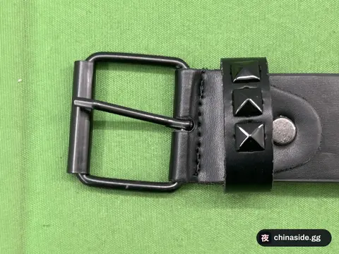 Unisex Punk Metal Pyramid Stud Belt