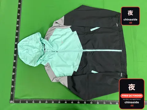 Color Block Hoodie Jacket
