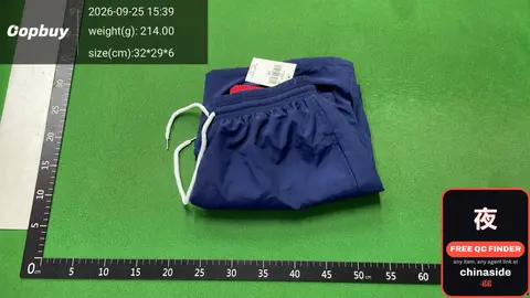 Blue Drawstring Shorts
