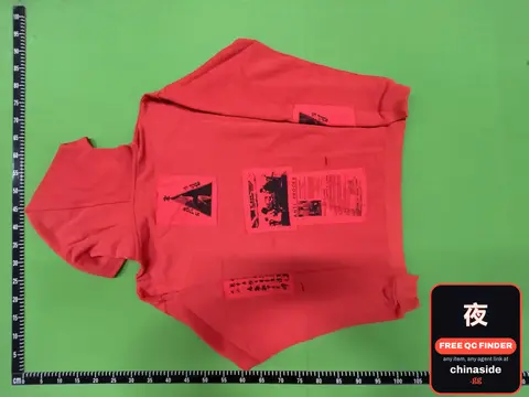 Red Graphic Hoodie
