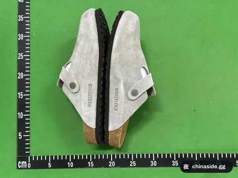 Genuine Leather Cork Thick-Soled Shoes
