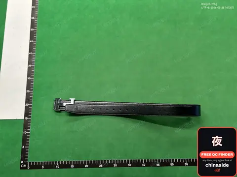 Black Leather Belt