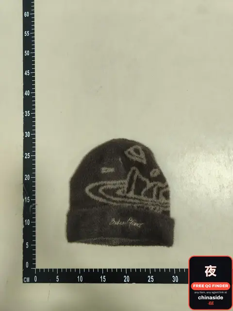 BP Embroidered Cold Hat with Long Hair
