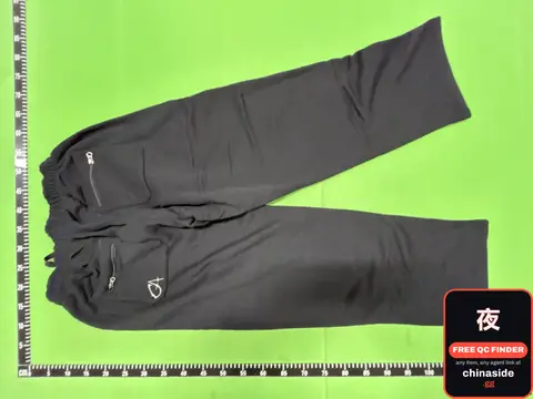 Black Zippered Pants