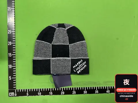 Wool Letters L Embroidery Beanie Hat