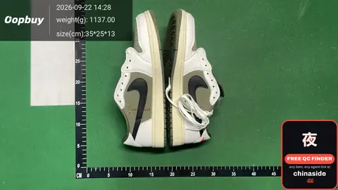 Travis Scott X Jordan 1 Low OG Barbed Sneakers