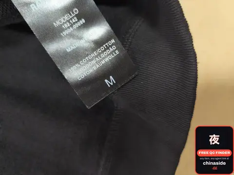 Black Ribbed Crew Neck Sweatshirt