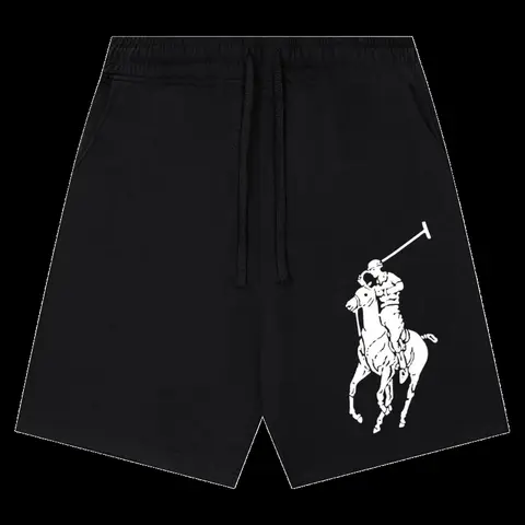 Ralph Lauren Shorts - Black Big Pony
