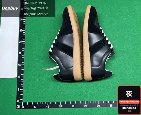Black Leather Sneakers
