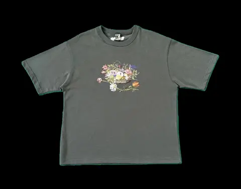 Derschutze "garden of eden" T Shirt khaki