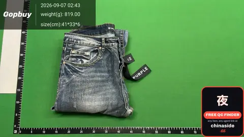 Back Waist Khaki and Dark Blue Jeans
