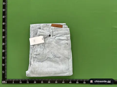 Y2K Vintage Angel Print Straight Leg Jeans
