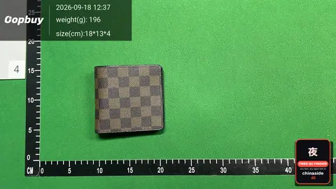 Men's Plaid Short Wallet Card Holder