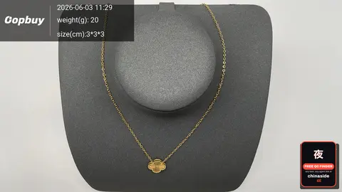 Four-Leaf Clover Necklace