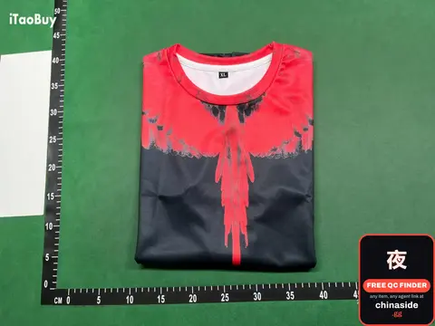 Red Black Graphic Tee