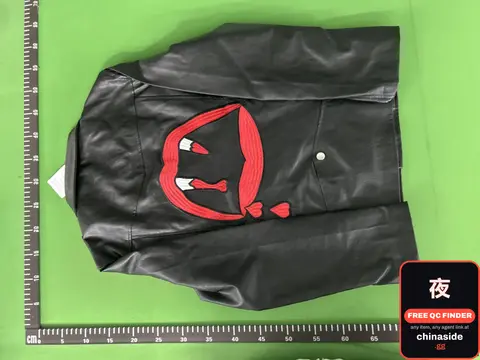 Blood Tooth Leather Jacket