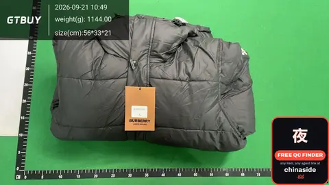 Burberry Detachable Sleeve Down Jacket