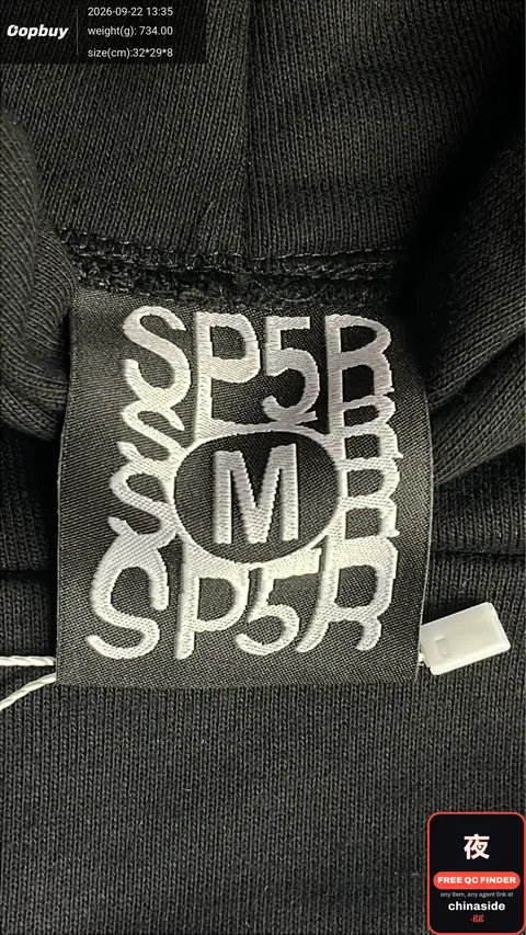 Sp5d Brand Hoodie