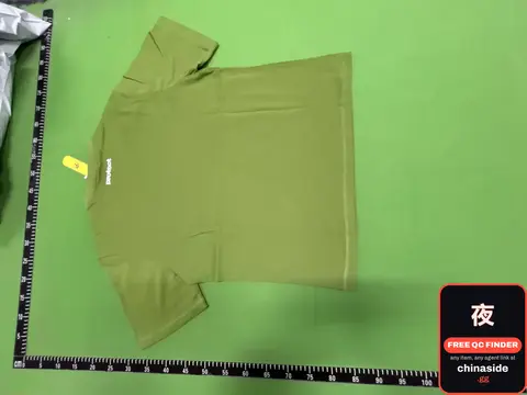 PT Green Letter Print Short Sleeve