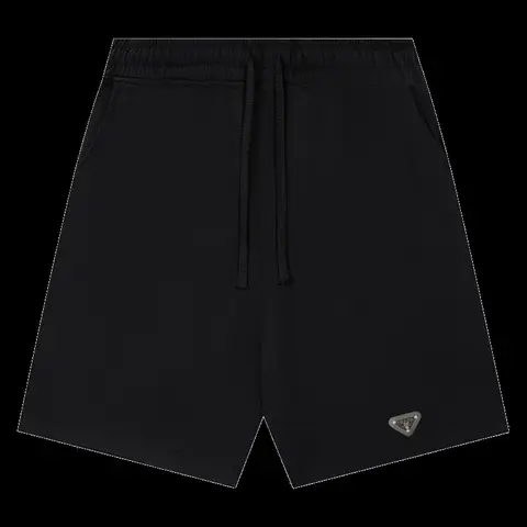 Prada Shorts - Black Triangle, Cotton