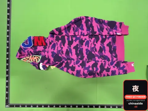 Streetwear Shark Camouflage Zip-Up Hoodie
