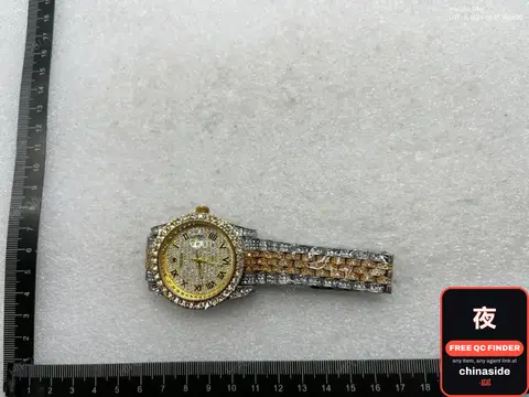 Diamond-Encrusted Watch