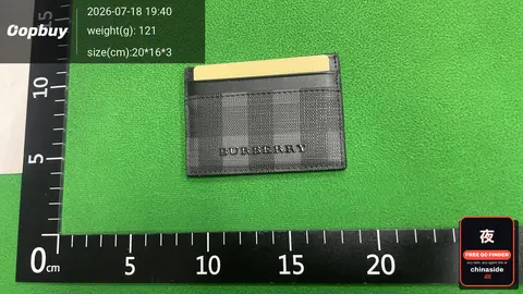Plaid Card Holder