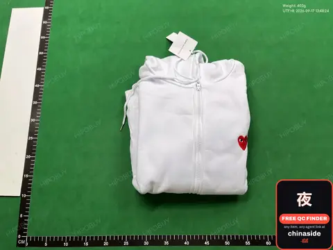 Red Heart Zip Hoodie