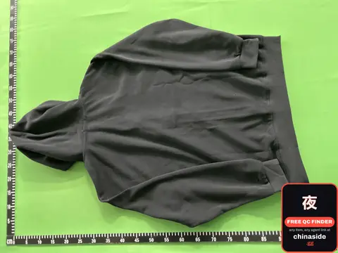 QC photo: Embroidered Zip-Up Hoodie