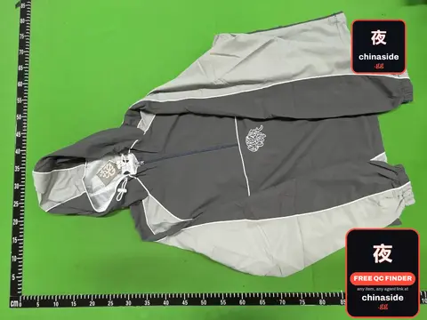 Nylon Half-Zip Jacket