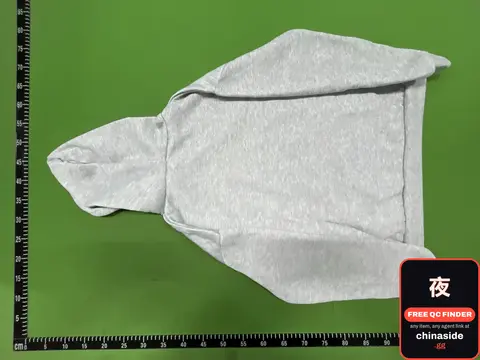 Gray Hoodie With Badge