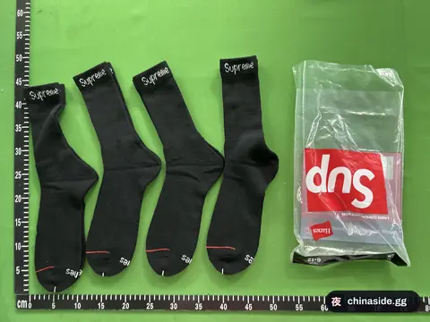 Terry-Cloth Lined Long Socks (4-Pack)
