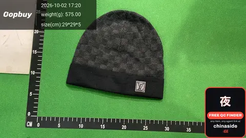 Chessboard Knitted Wool Beanie