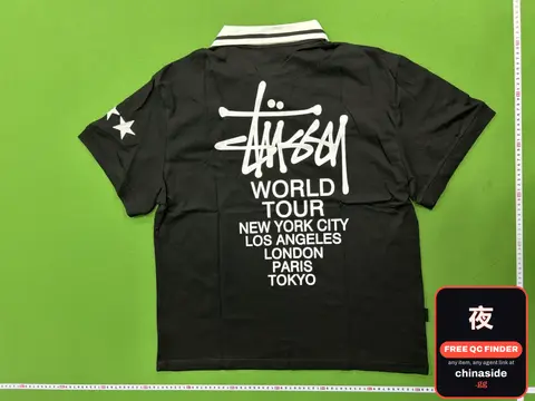 Stussy World Tour Polo Shirt
