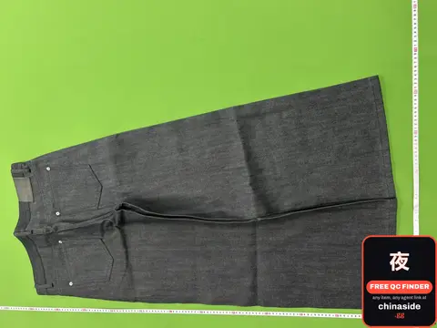 Black Selvedge Denim Jeans