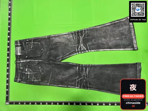 Distressed Black Jeans