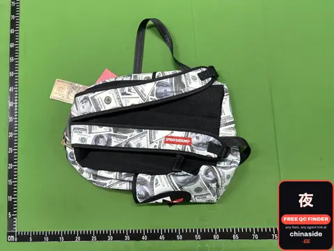 QC photo: Shark Print Backpack