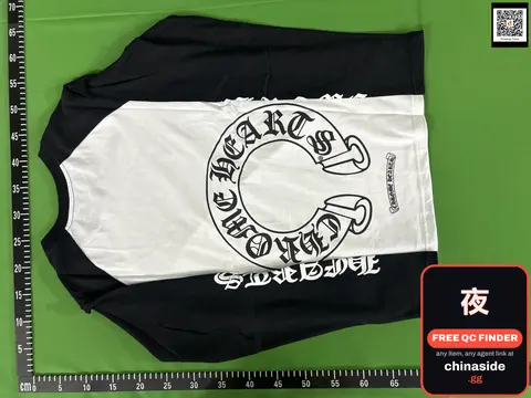 Chrome Hearts Inspired Baseball Tee