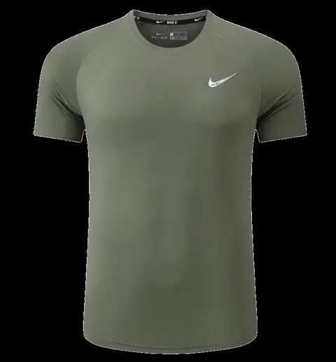 Nike Tee - Olive Dri-Fit