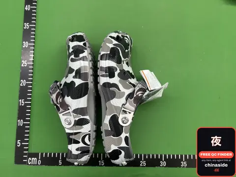 Bape Camo Clog Sandals