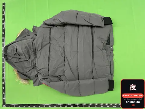 Grey Puffer Jacket