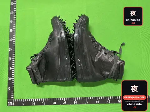 Black Spiked Boots