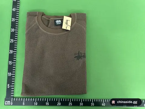 Zuo Yin Stuart String Waffle Tricolor Long Sleeve