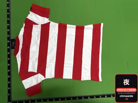 Red and White Striped Sweater