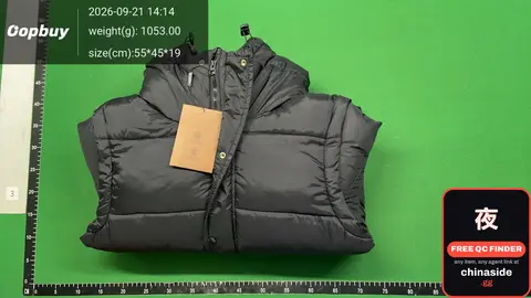 Black Puffer Vest