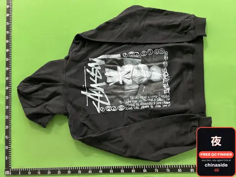 Letter-Print Hoodie