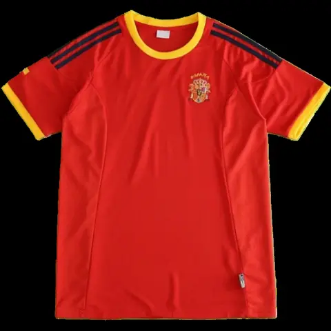 2002 season Spain home retro Fan version